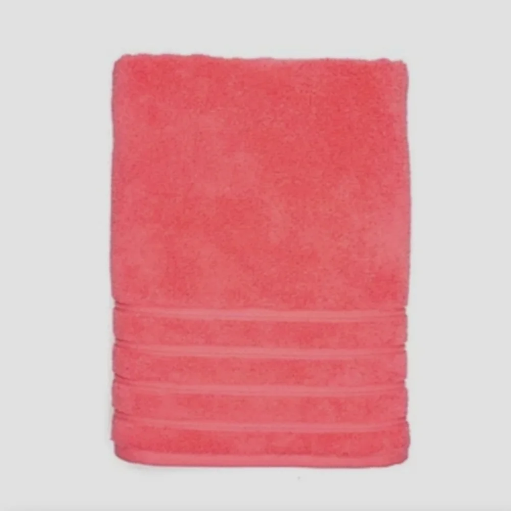 Set Of 17.Crown & Ivy Luxury Plush Hand towels & Wash Cloths.Coral Reef & Aqua.